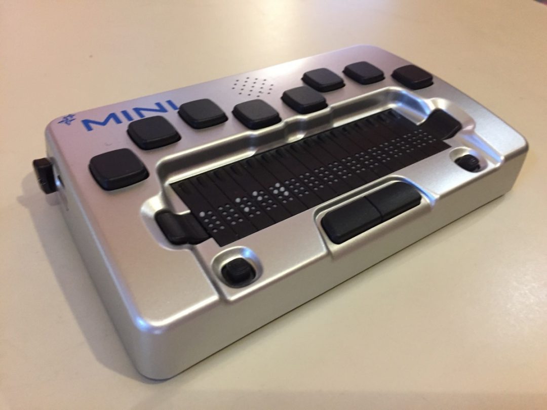 Die mobile Braillezeile „Mini 16“ Allperfekt PC GmbH